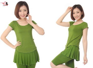 轻舞飞扬 2014新款夏季女性拉丁舞健身服套装穿搭指南